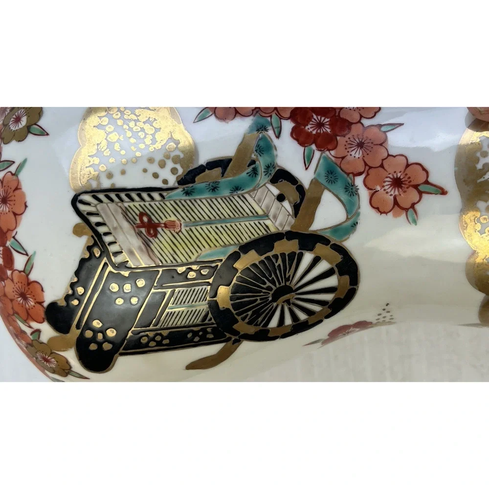 Gold Imari, Hand-painted,Andrea Sadak Vase 9